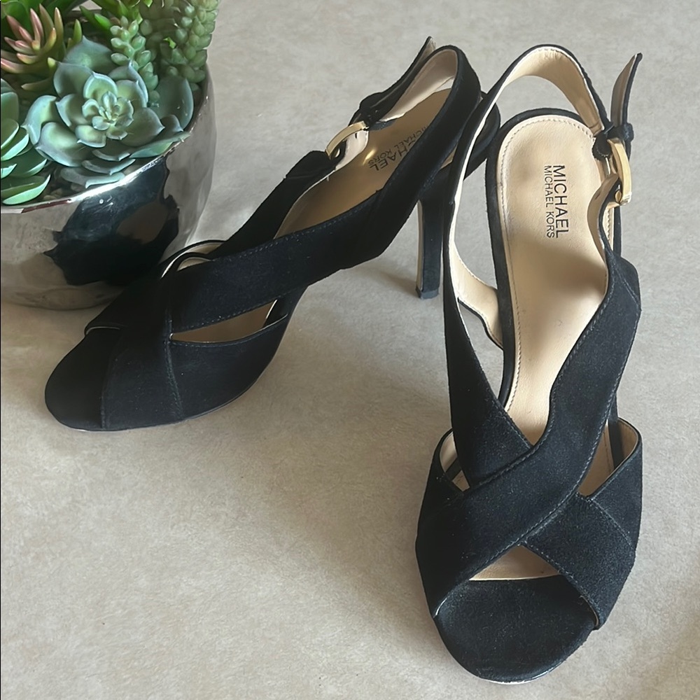 Michael Kors Black Women's Heels
